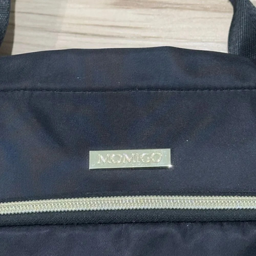 Momigo Diaper Tote Bag Black Unisex